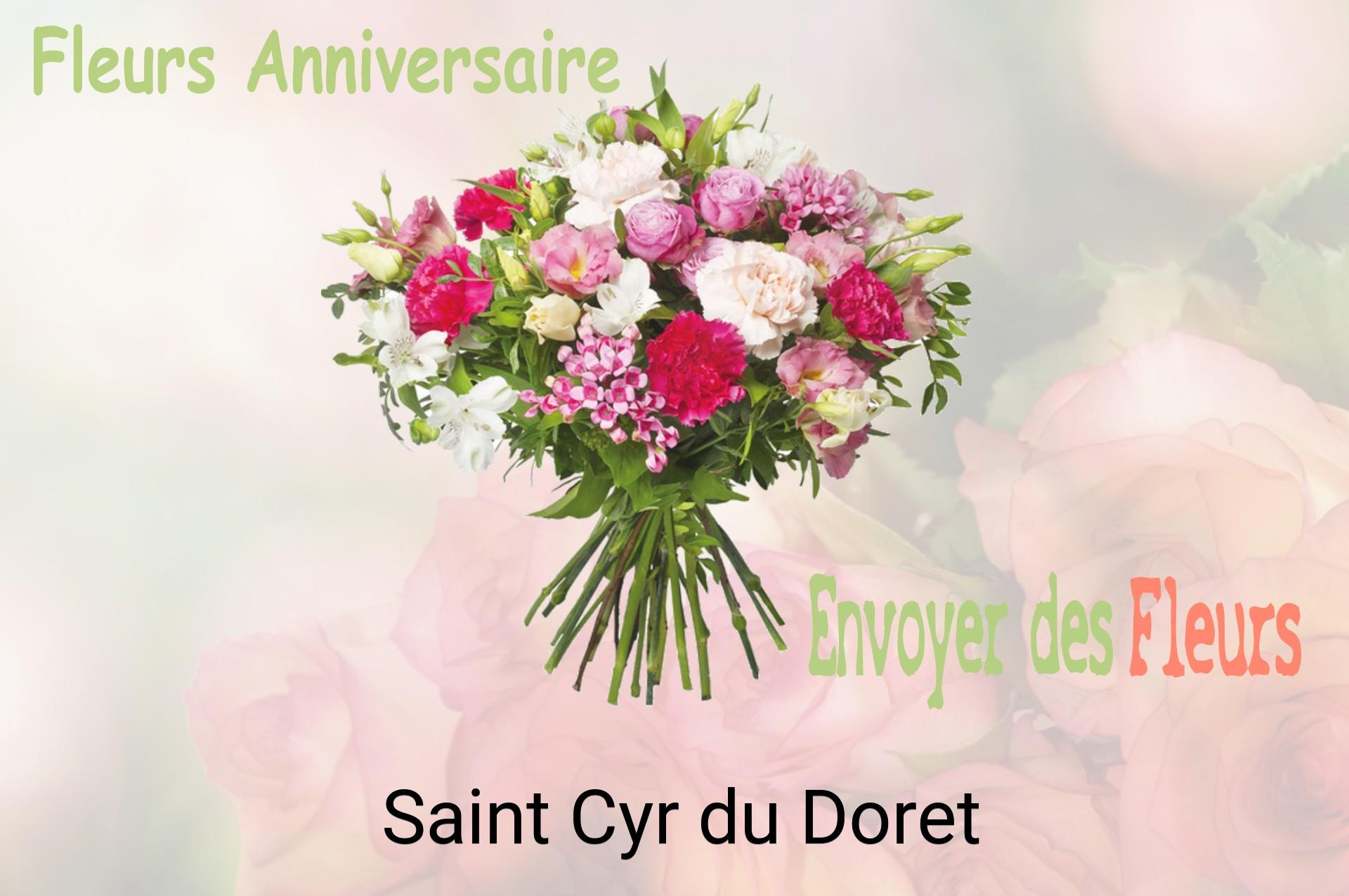 Bouquet de fleurs d’anniversaire livré à Saint-Cyr-du-Doret